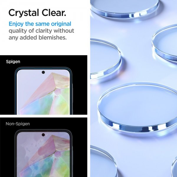Spigen Samsung Galaxy A35 Skjermbeskytter GLAS.tR ALIGNmaster 2-pakning