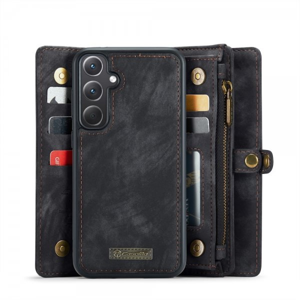 CaseMe Samsung Galaxy A36 Etui 008 Series Avtakbart Deksel Svart
