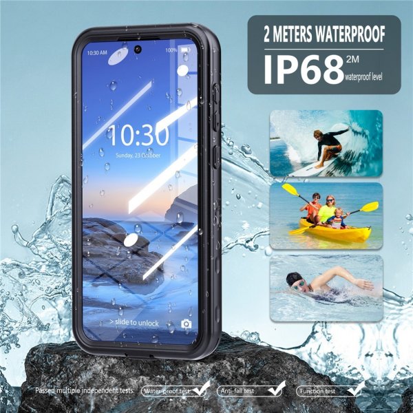 Redpepper Samsung Galaxy A36/Galaxy A37 Deksel Vanntett IP68 Svart