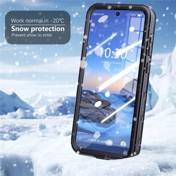 Redpepper Samsung Galaxy A36/Galaxy A37 Deksel Vanntett IP68 Svart