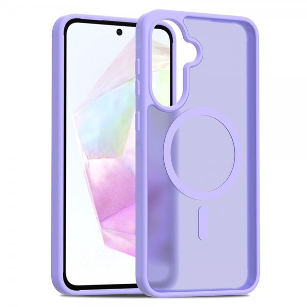Samsung Galaxy A36/Galaxy A56 Deksel Frosted MagSafe Lilla