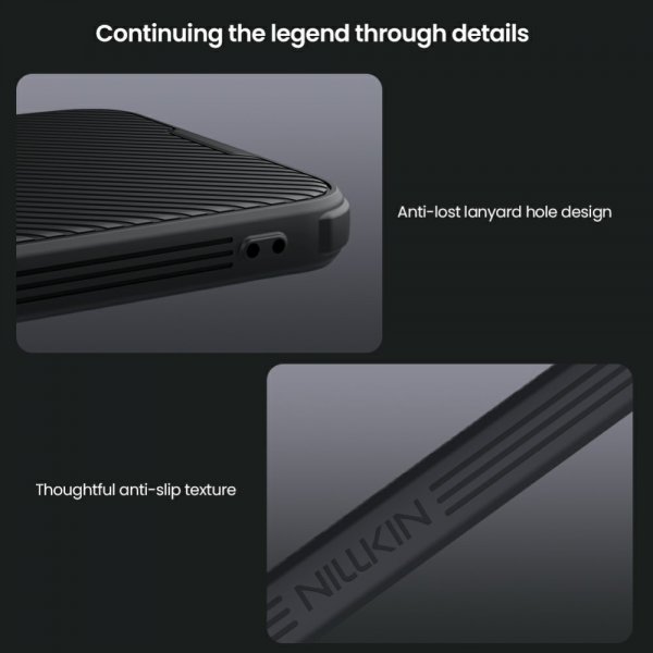 Nillkin Samsung Galaxy A36 Deksel CamShield Pro MagSafe Svart