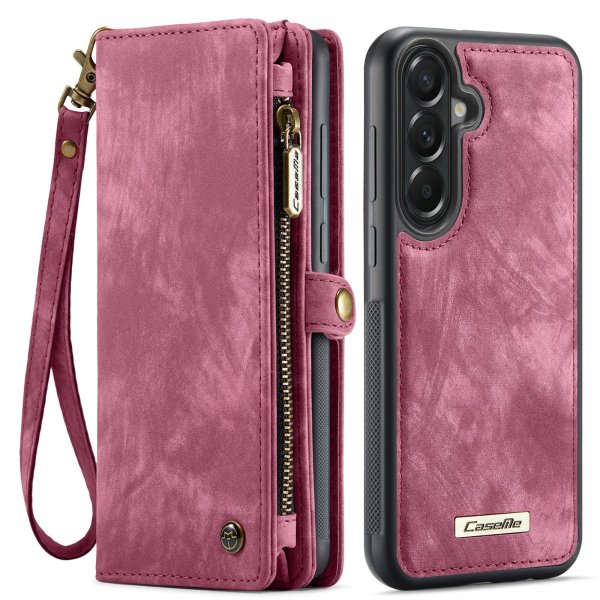 CaseMe Samsung Galaxy A37 Etui 008 Series Avtakbart Deksel Rød