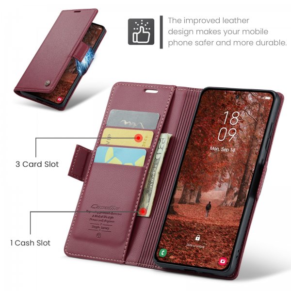 CaseMe Samsung Galaxy A37 Etui 023 Series Rød