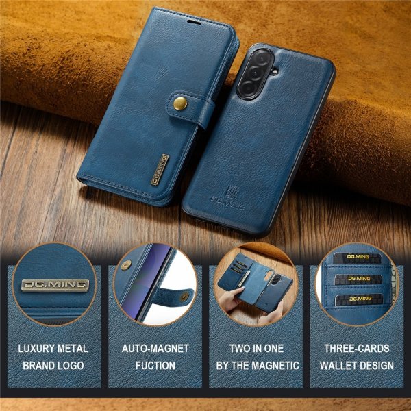 Dg.Ming Samsung Galaxy A37 Etui Avtagbart Deksel Blå