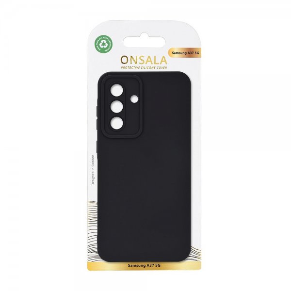 Onsala Samsung Galaxy A37 Deksel Silicone Touch Svart
