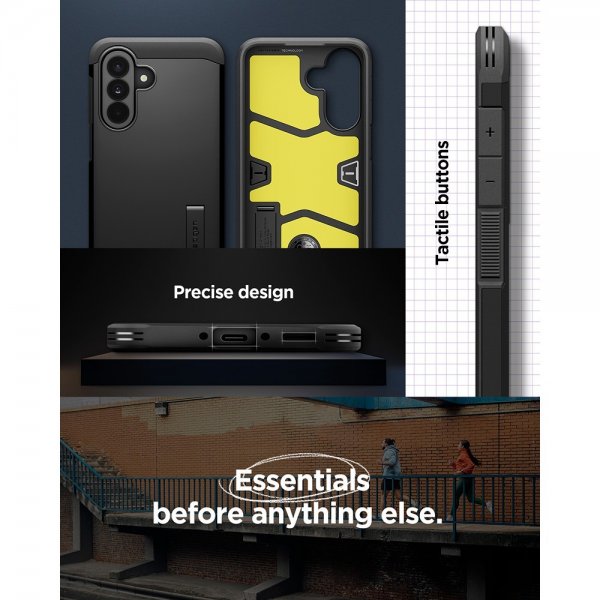 Spigen Samsung Galaxy A37 Deksel Tough Armor Svart
