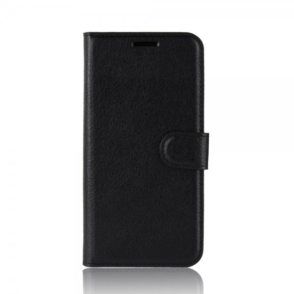Samsung Galaxy A41 Etui Litchi Svart