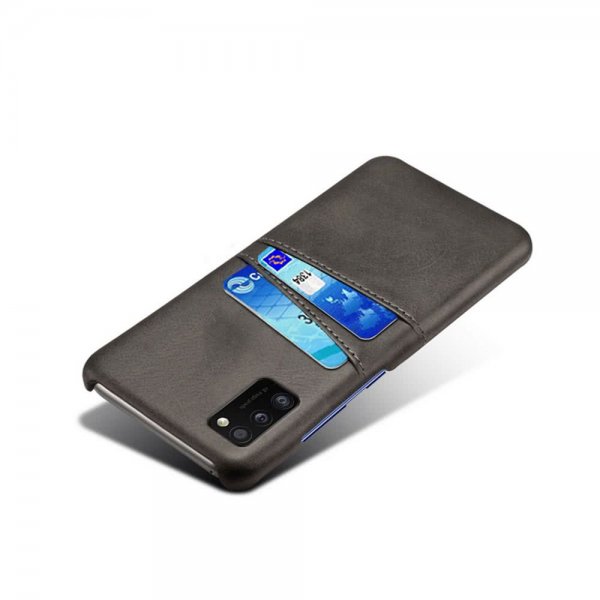 Samsung Galaxy A41 Deksel To Kortlommer Svart