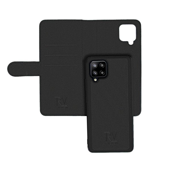 Rvelon Samsung Galaxy A42 5G Etui Detachable Wallet Case Svart