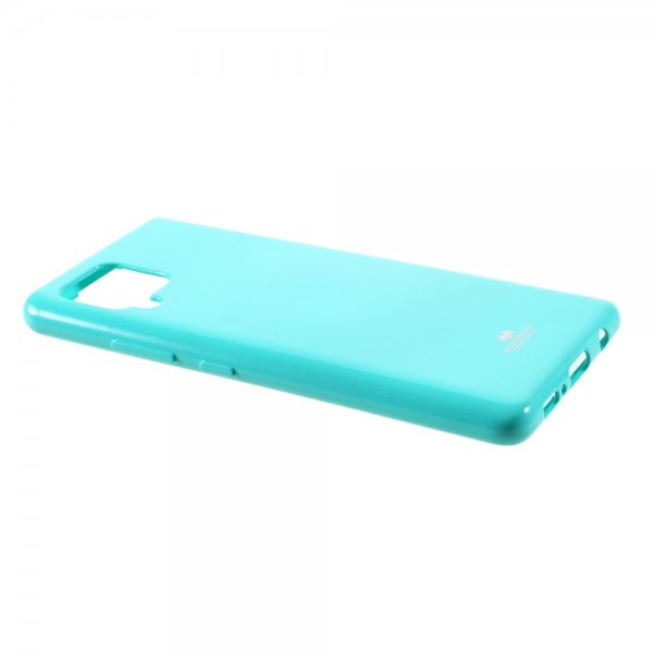 Mercury Samsung Galaxy A42 5G Deksel Jelly Glitter Blå