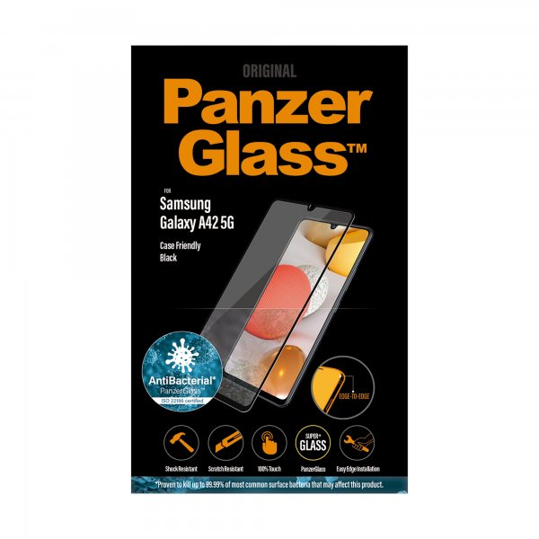 PanzerGlass Samsung Galaxy A42 5G Skjermbeskytter CaseFriendly