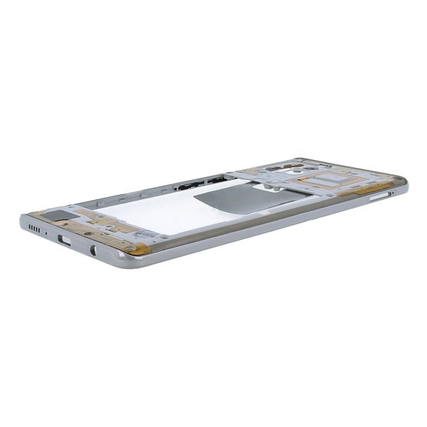 Samsung Samsung Galaxy A42 5G (SM-A426) Midten ramme Original - Hvit/Grå
