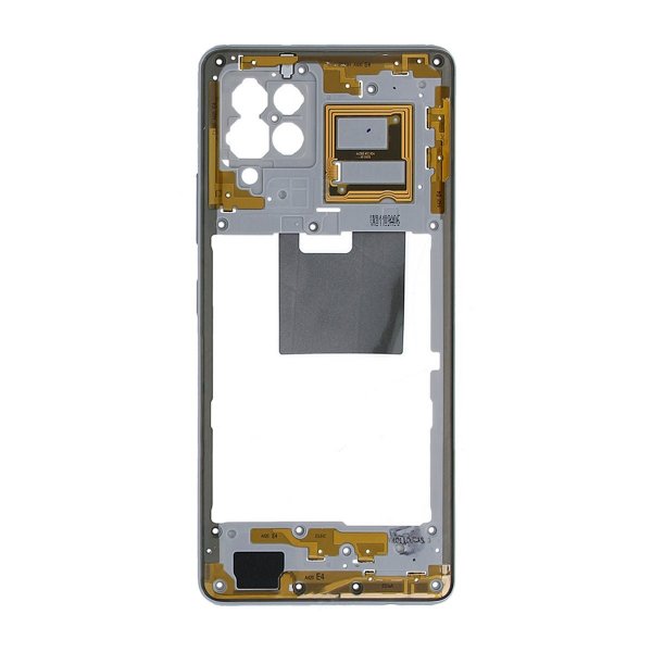 Samsung Samsung Galaxy A42 5G (SM-A426) Midten ramme Original - Hvit/Grå