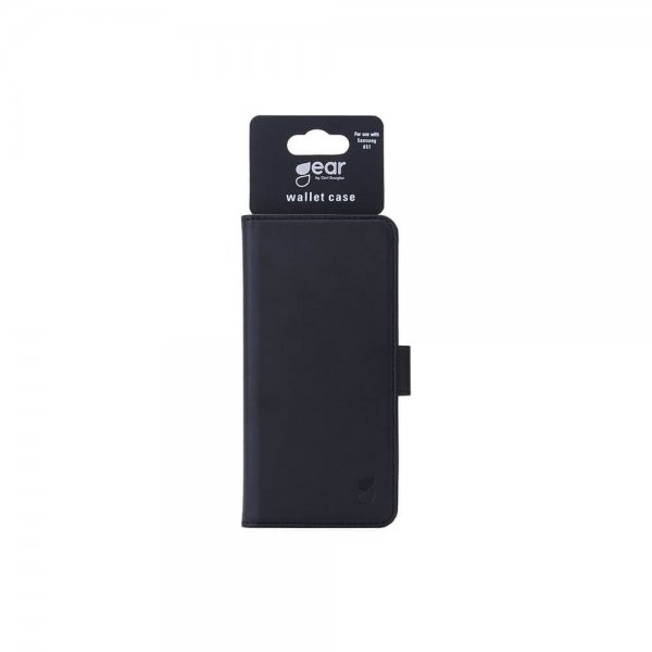Gear Samsung Galaxy A51 Etui med Kortlomme Svart