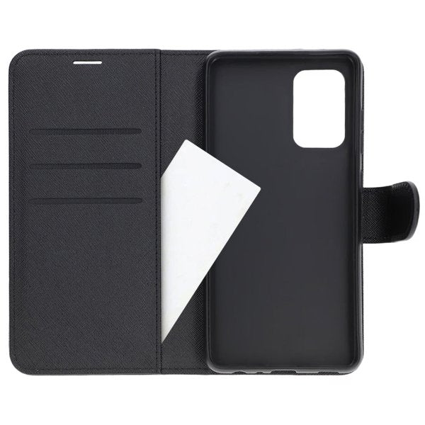 Samsung Galaxy A51 Etui 3 Kortlomme Svart