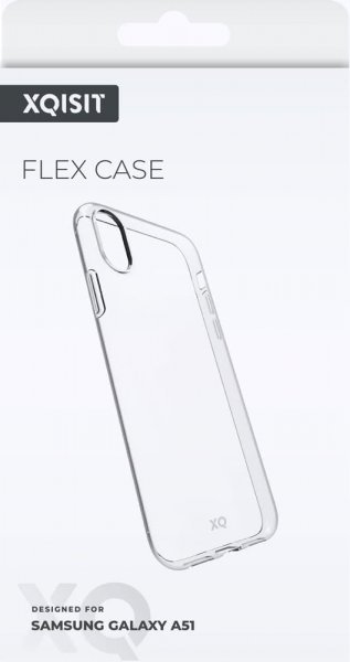Xqisit Samsung Galaxy A51 Deksel Flex Case Transparent