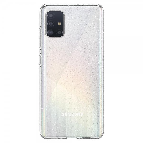 Spigen Samsung Galaxy A51 Deksel Liquid Crystal Glitter Crystal Quartz