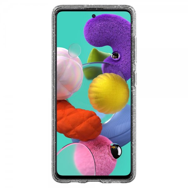 Spigen Samsung Galaxy A51 Deksel Liquid Crystal Glitter Crystal Quartz