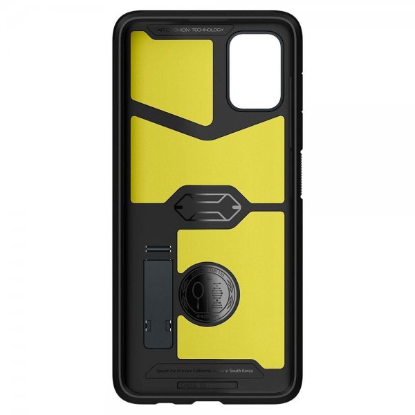 Spigen Samsung Galaxy A51 Deksel Tough Armor Metal Slate