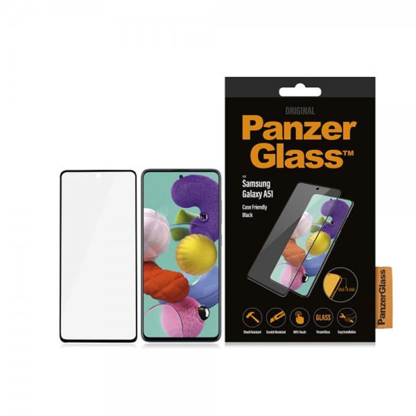 PanzerGlass Samsung Galaxy A51 Skjermbeskytter CaseFriendly
