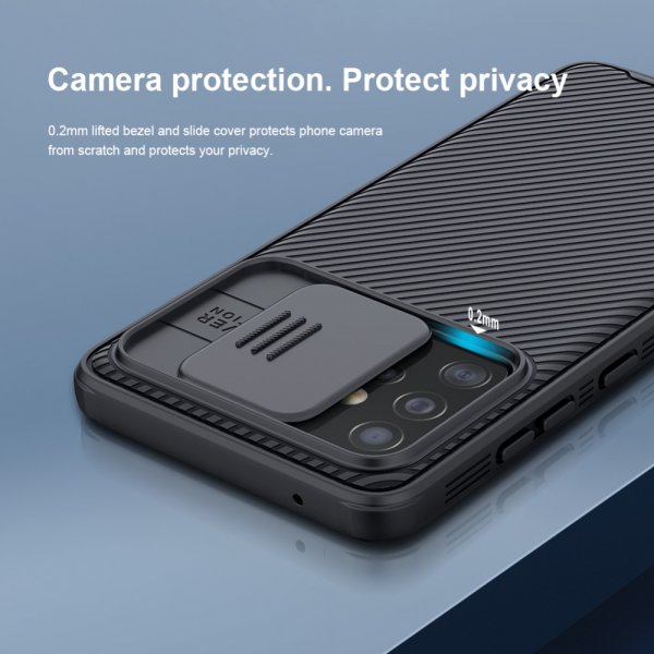 Nillkin Samsung Galaxy A52/A52s 5G Deksel CamShield Pro Svart