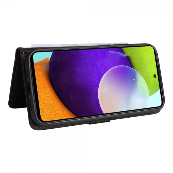 Betopnice Samsung Galaxy A52/A52s 5G Etui Avtagbart Deksel 005 Svart