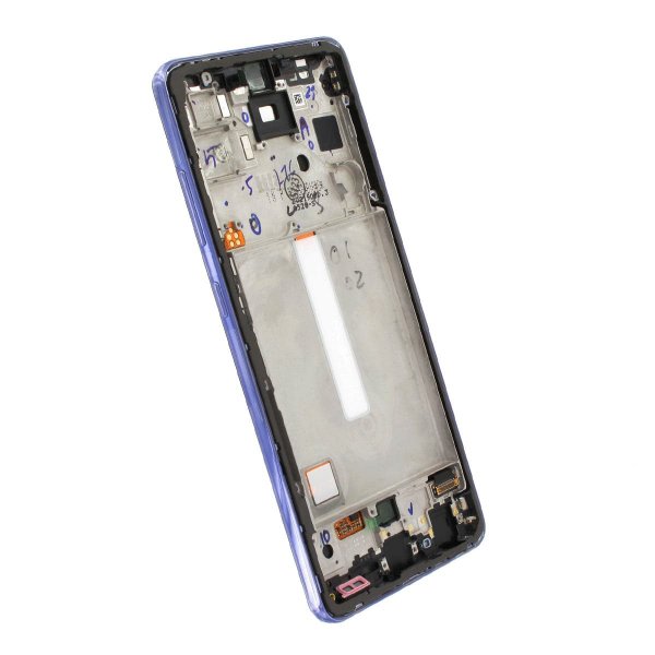 Samsung Samsung Galaxy A52s 5G Skjerm med LCD Display Original - Lilla
