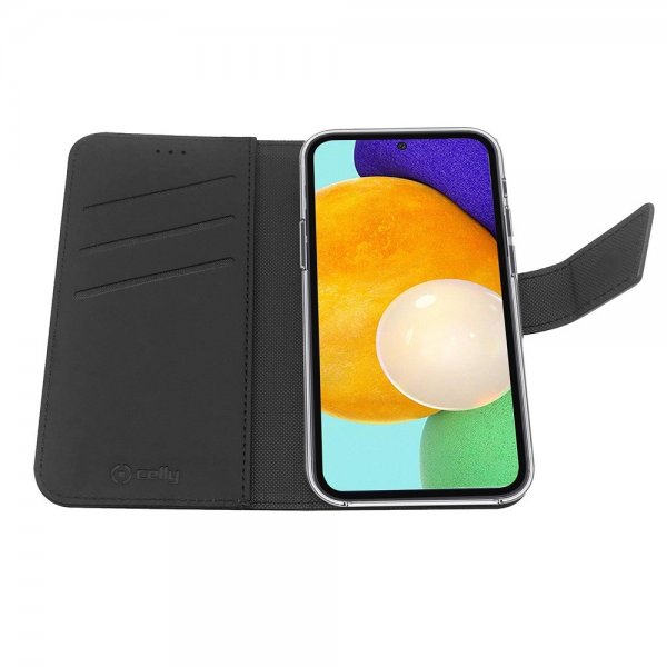 Celly Samsung Galaxy A53 5G Etui Wally Wallet Case Svart