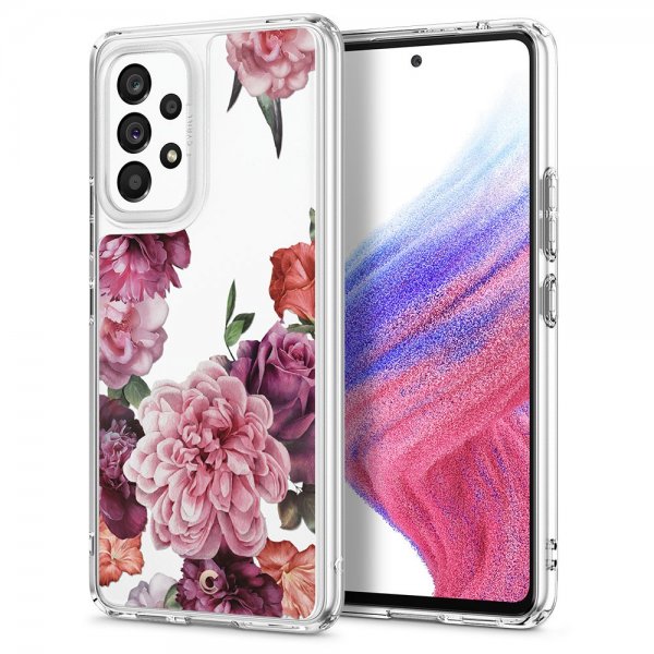Cyrill Samsung Galaxy A53 5G Deksel Cecile Rose Floral