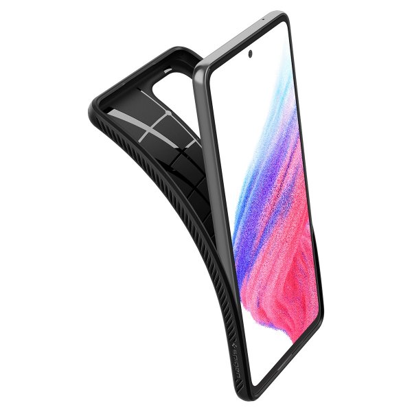 Spigen Samsung Galaxy A53 5G Deksel Liquid Air Matte Black