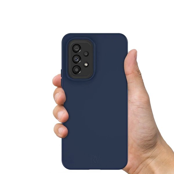 Rvelon Samsung Galaxy A53 5G Deksel Silikon Blå