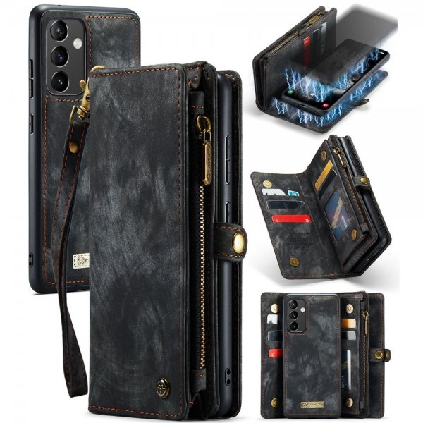 CaseMe Samsung Galaxy A54 5G Etui 008 Series Avtakbart Deksel Svart