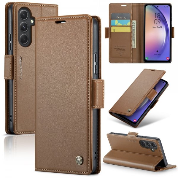 CaseMe Samsung Galaxy A54 5G Etui 023 Series Brun