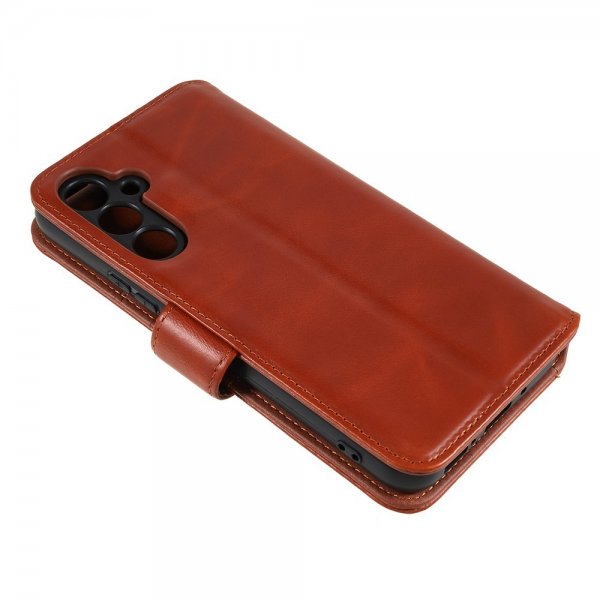 Nordic Covers Samsung Galaxy A54 5G Etui Essential Leather Maple Brown
