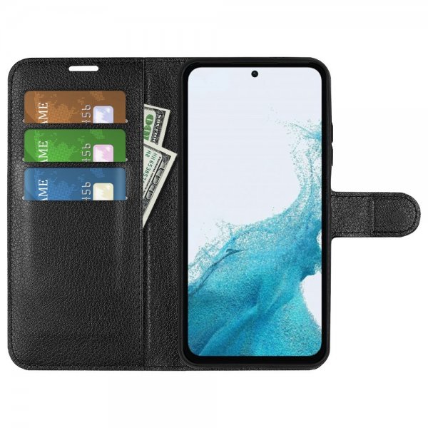 Nordic Covers Samsung Galaxy A54 5G Etui Litchi Raven Black