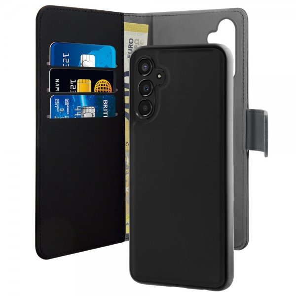 Puro Samsung Galaxy A54 5G Etui Wallet Detachable 2 in 1 Svart