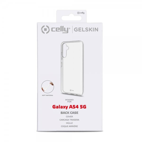 Celly Samsung Galaxy A54 5G Deksel GELSKIN Klar