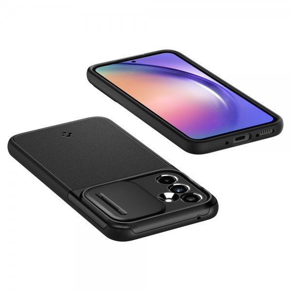 Spigen Samsung Galaxy A54 5G Optik Armor Svart