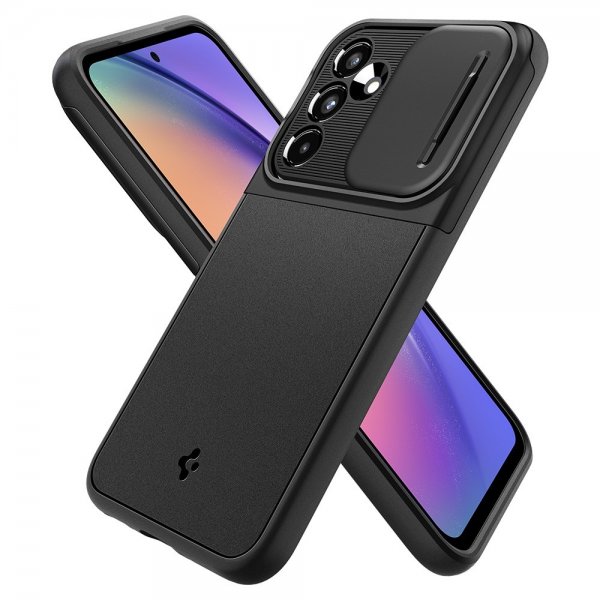 Spigen Samsung Galaxy A54 5G Optik Armor Svart