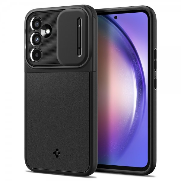 Spigen Samsung Galaxy A54 5G Optik Armor Svart