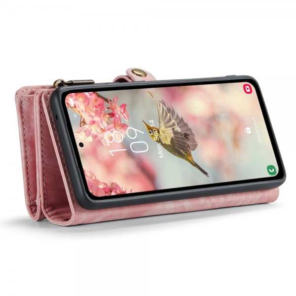 CaseMe Samsung Galaxy A55 Etui 008 Series Avtakbart Deksel Rosa