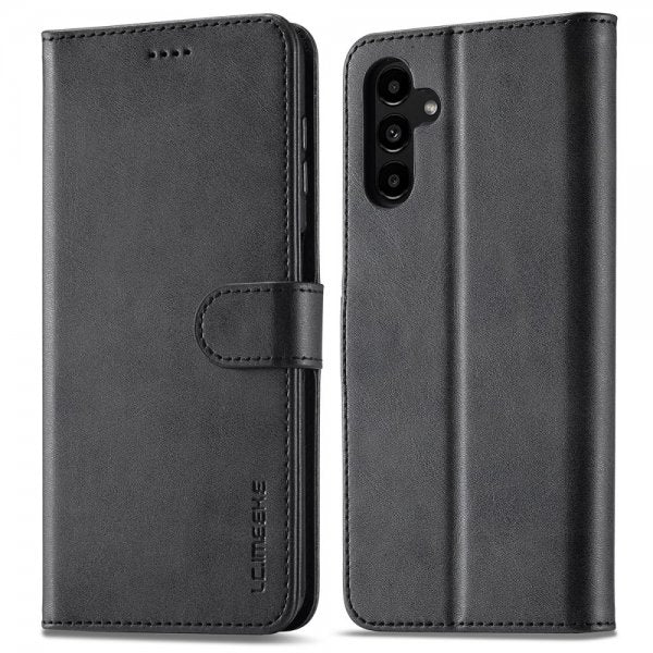 Lc.Imeeke Samsung Galaxy A55 Etui med Kortlomme stativfunksjon Svart