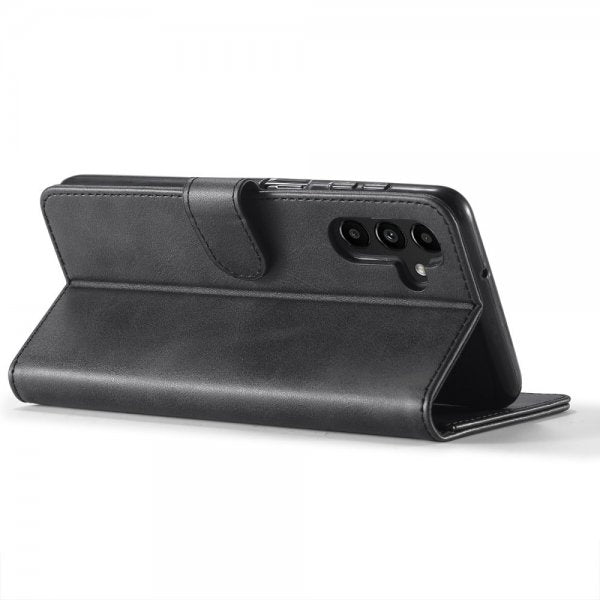Lc.Imeeke Samsung Galaxy A55 Etui med Kortlomme stativfunksjon Svart