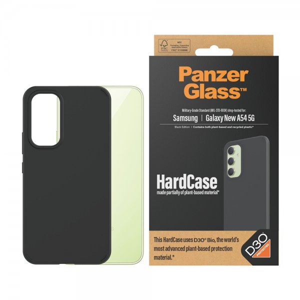 PanzerGlass Samsung Galaxy A55 Deksel HardCase D3O Svart