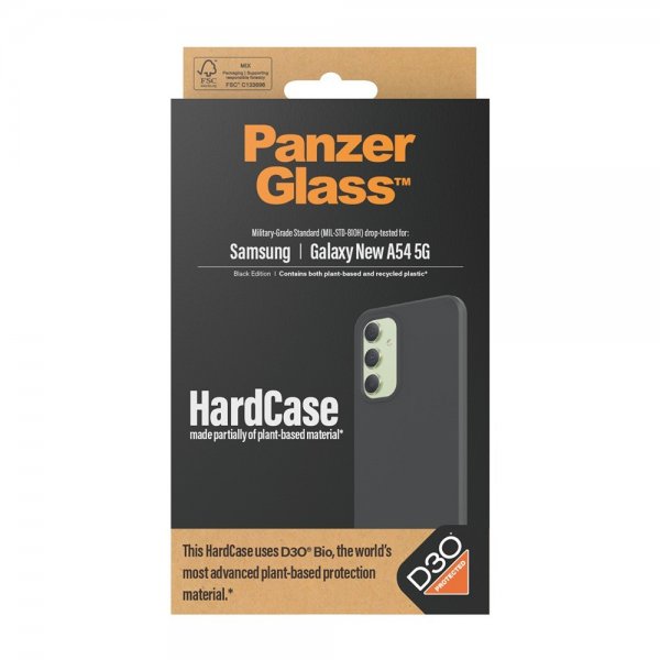 PanzerGlass Samsung Galaxy A55 Deksel HardCase D3O Svart