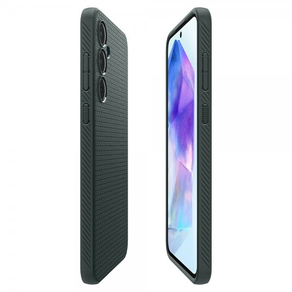 Spigen Samsung Galaxy A55 Deksel Liquid Air Abyss Green