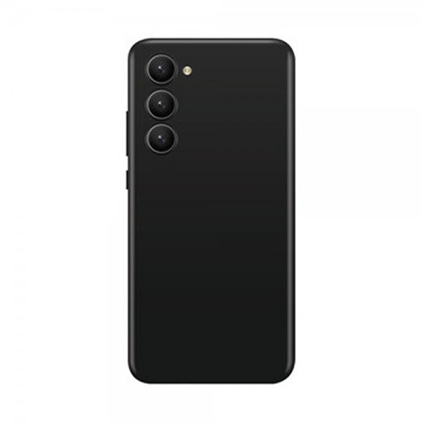Xqisit Samsung Galaxy A55 Deksel Silicone Case Svart