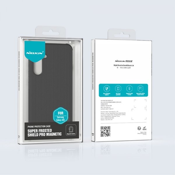 Nillkin Samsung Galaxy A55 Deksel Super Frosted Shield Pro MagSafe Svart