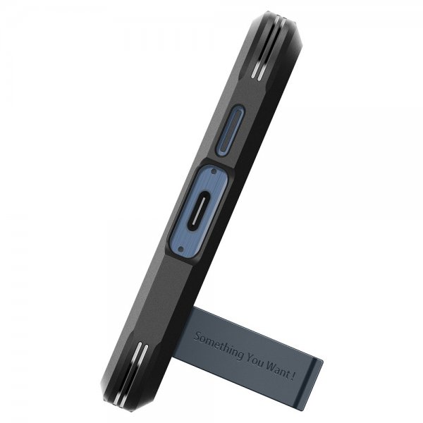 Spigen Samsung Galaxy A55 Deksel Tough Armor Metal Slate